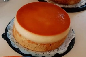 imagen de una torta quesillo